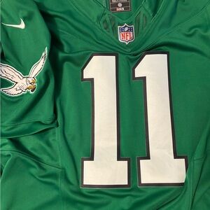 AJ Brown Philadelphia Eagles Kelly Green Jersey